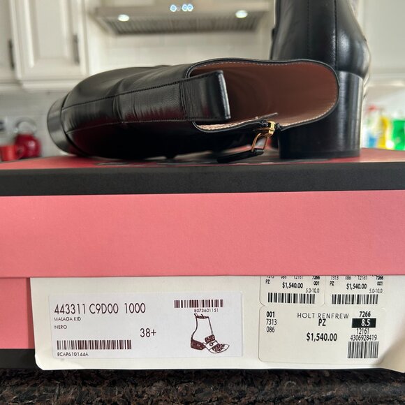 Gucci boots (Malaga kid nero) - Picture 2 of 4